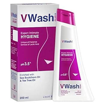 VWash Plus Expert Intimate Hygiene, With Tea Tree Oil, Liquid Wash Prevents Dryness, Itchiness And Irritation, Balances PH, Paraben Free, 100 ml