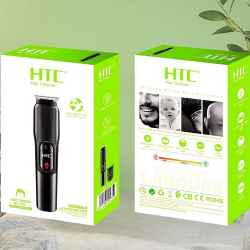 HTC AT-519 Hair Clippers - Professional Wireless Charging best price in bd