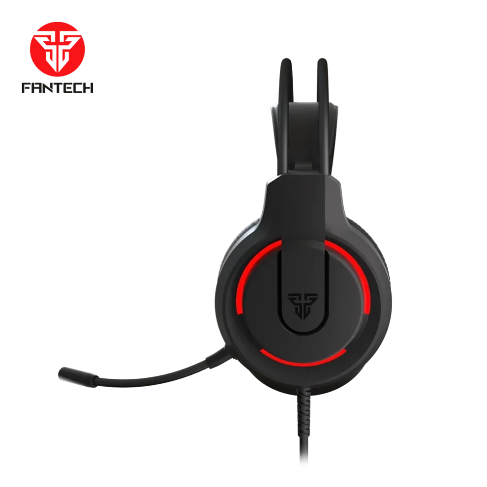 Fantech FLASH HQ53 Lightweight Gaming Headset – Black