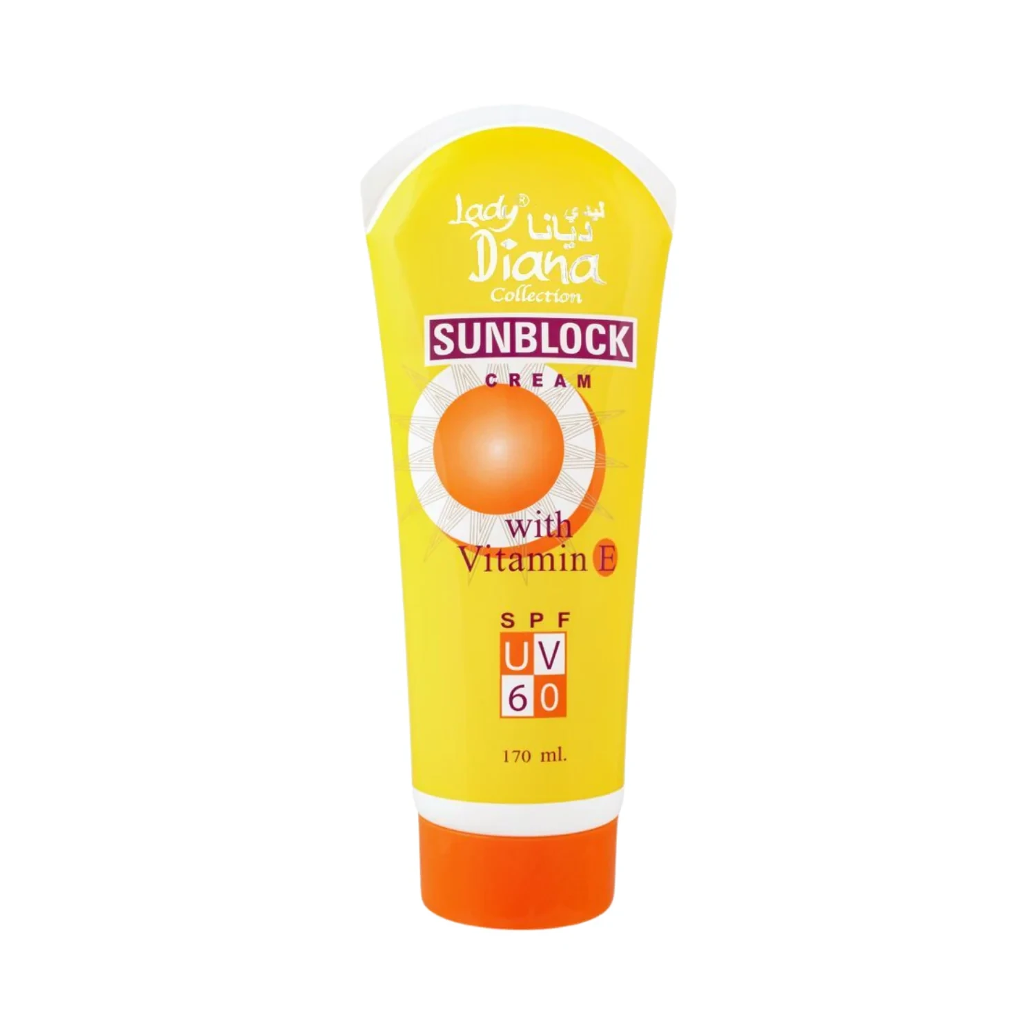 Lady Diana Sunblock Cream SPF UV 40 - 170ml