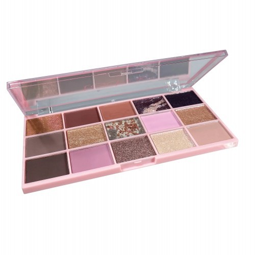Technic 15 Color Unconditional Pressed Pigment Eyeshadow Palette
