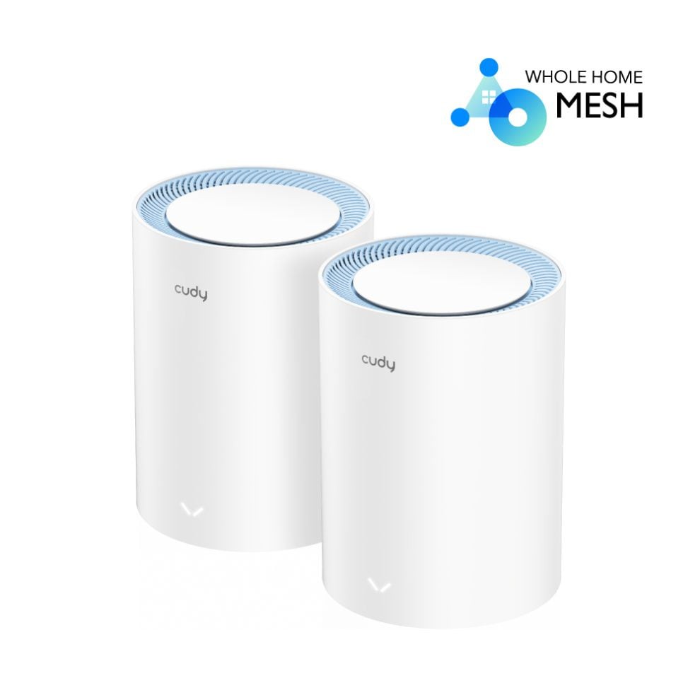 Cudy M1200 AC1200 Dual Band Mesh Router (2 Pack)