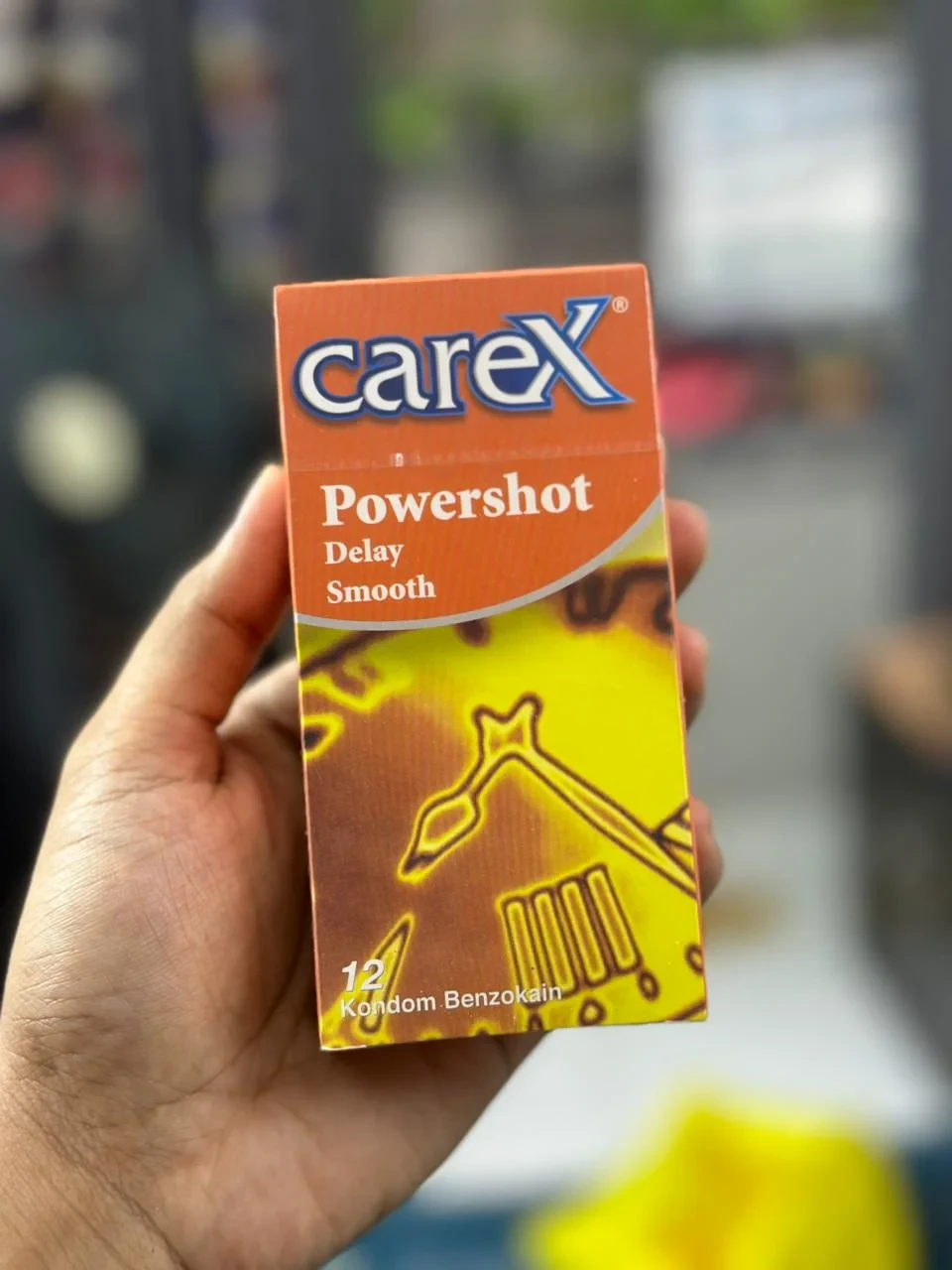 Carex Powershot Delay Smooth / Delay Dotted Condom 12pcs Pack | Malaysia | Clearance Sale | EXP. November 2025