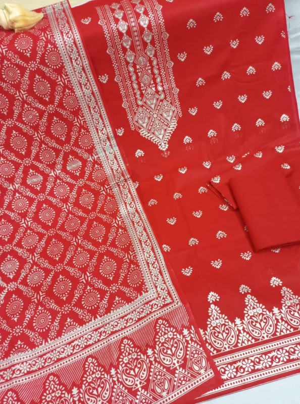 Katan Screen Print Three Piece