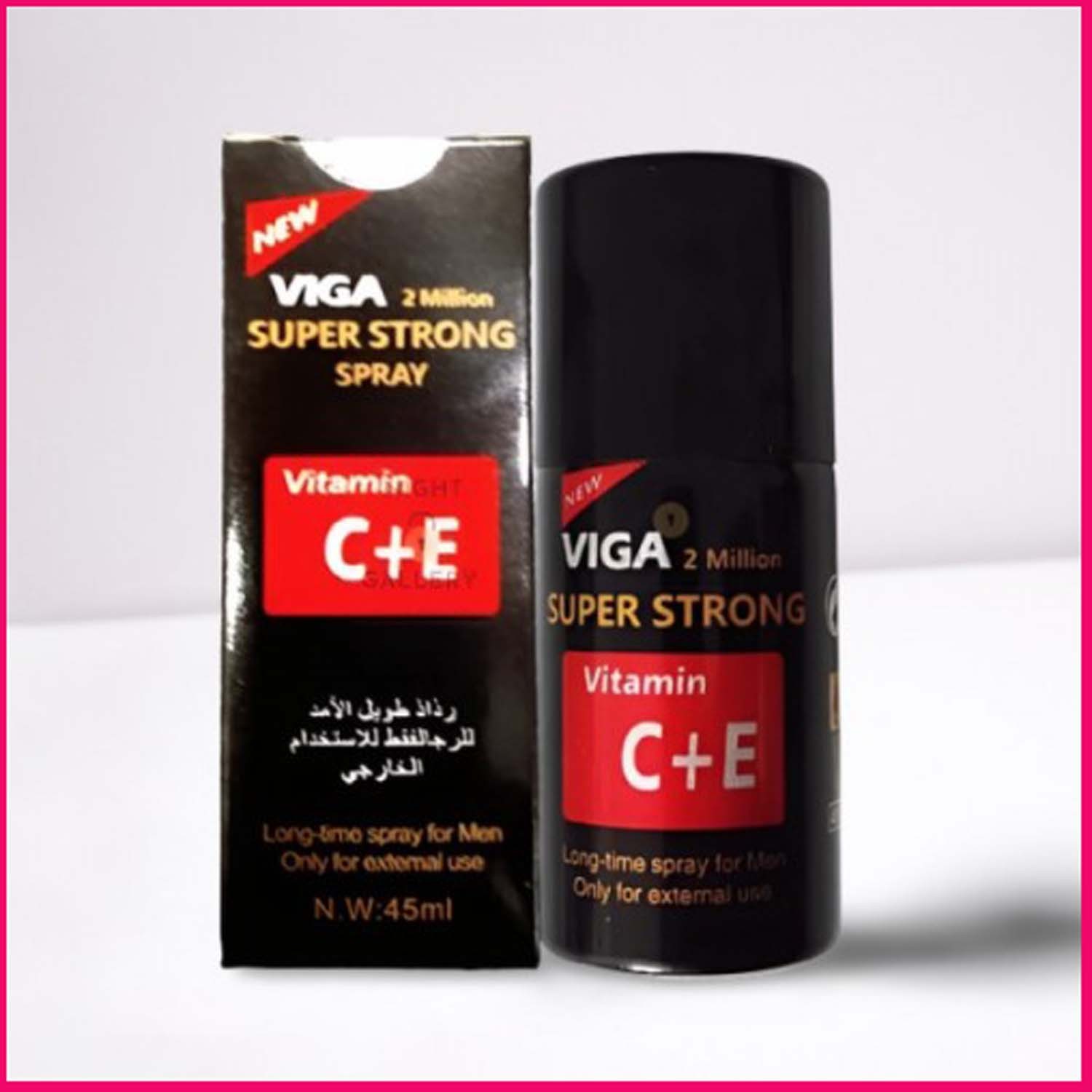 New Viga Spray 2 Million Super Strong Delay Spray with Vitamin C & E