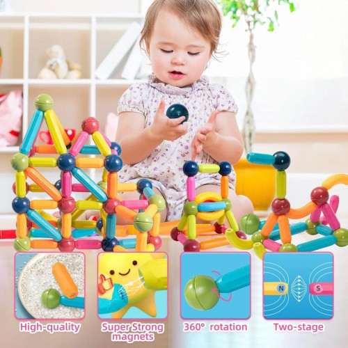 Magnetic Construction Set for Brain Development 36pcs