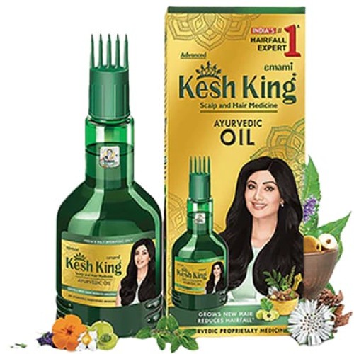 Kesh King Ayurvedic Scalp and Hair Oil, 100ml price in bd