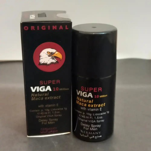 Super Viga Spray 10 Million for Men | Natural Maca Extract Delay Spray