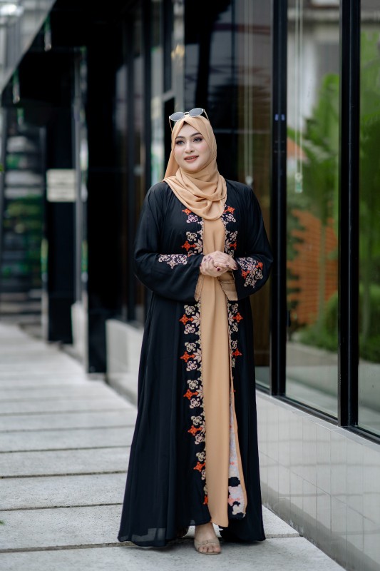 Adjust Koti Borka (with Hijab) For Women