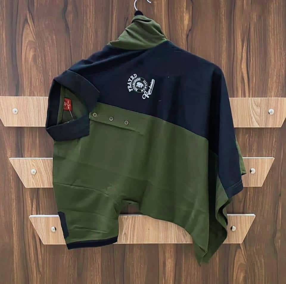 Cotton polo shirt for men