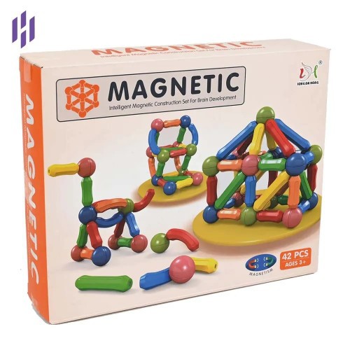 Magnetic Construction Set for Brain Development 42pcs
