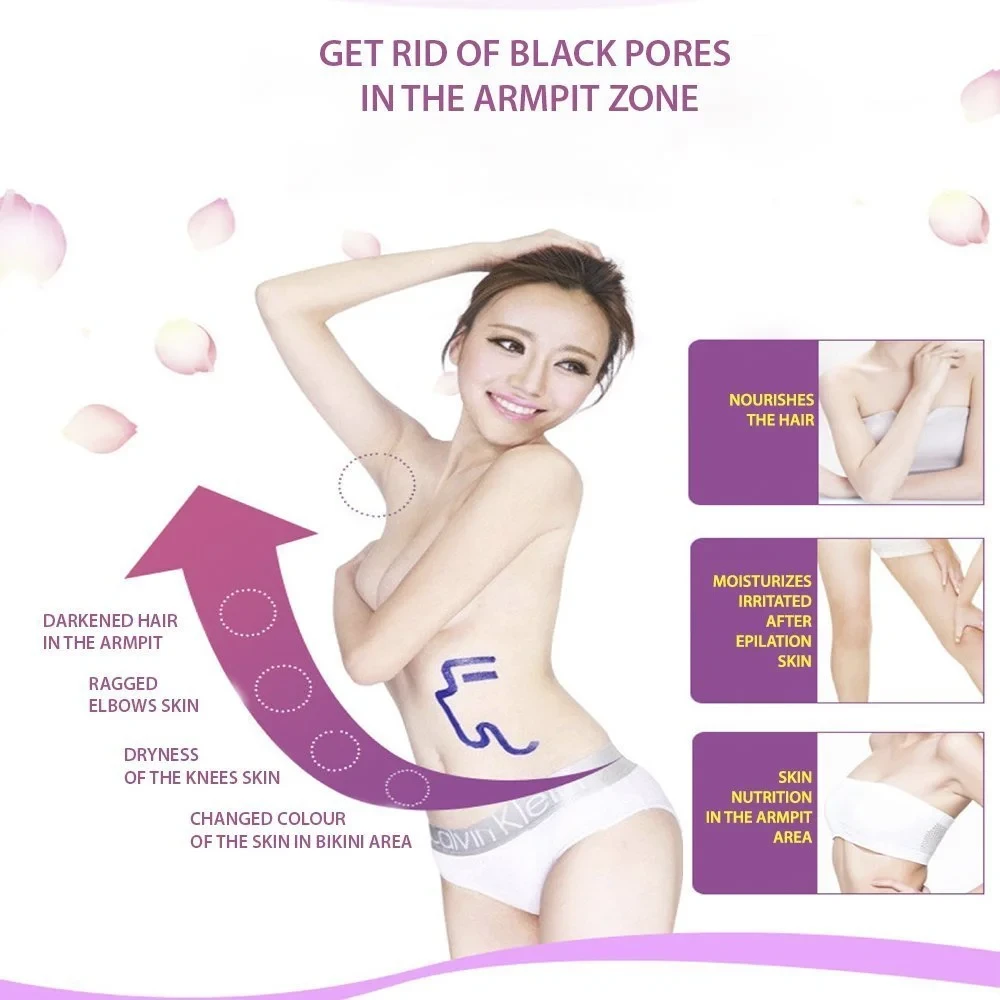 AICHUN BEAUTY Quick Whitening Cream for Sensitive Areas 50ml Collagen and Milk Complex Whitening and Rejuvenating Body Skin Make-Up Cosmetic