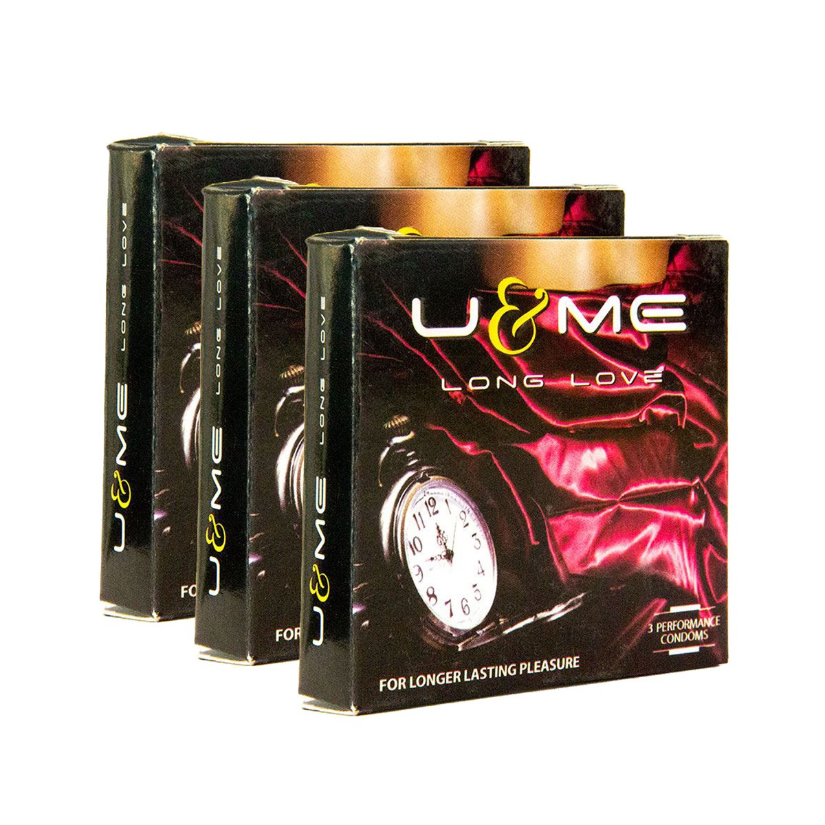 Smc U&Me Long Love Dotted Condom Single Pack