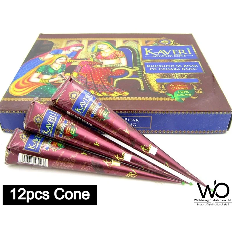 12pcs Mehendi Cone by Kaveri Mehendi – mehedi design sticker paper