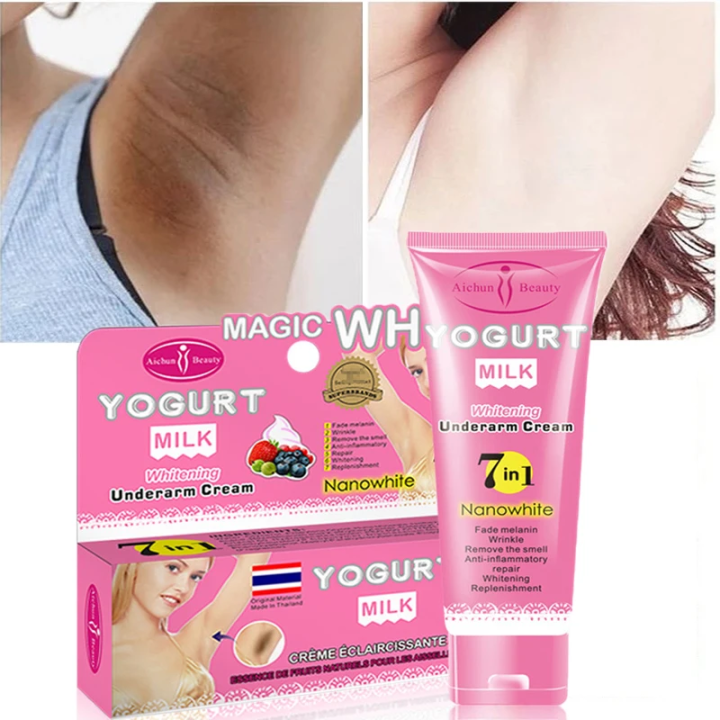 Aichun Beauty Magic White 7In1 Yogurt and Milk Under Arm Cream 80g