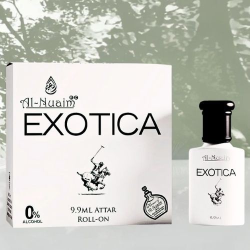 Polo Exotica Al-Nuaim Attar Roll On Non Alcoholic Long Lasting Perfume (Premium Series) 9.9ML price in BD
