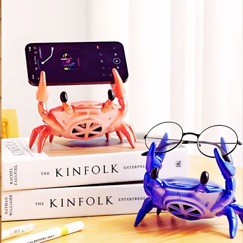 Crab Wireless Bluetooth Speaker with Mobile Phone Holder best price in bd