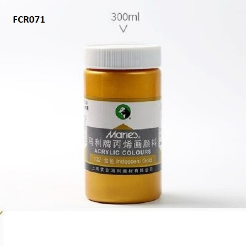 Marie's Acrylic Color Iridescent Gold-300ml