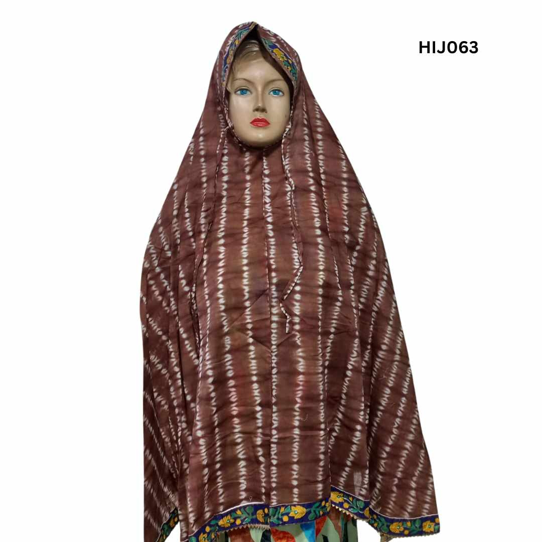 Cotton Prayer Hijab Female