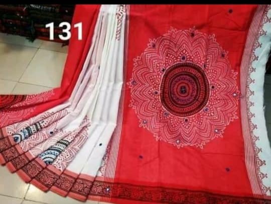 Embroidered Dupion Silk Saree