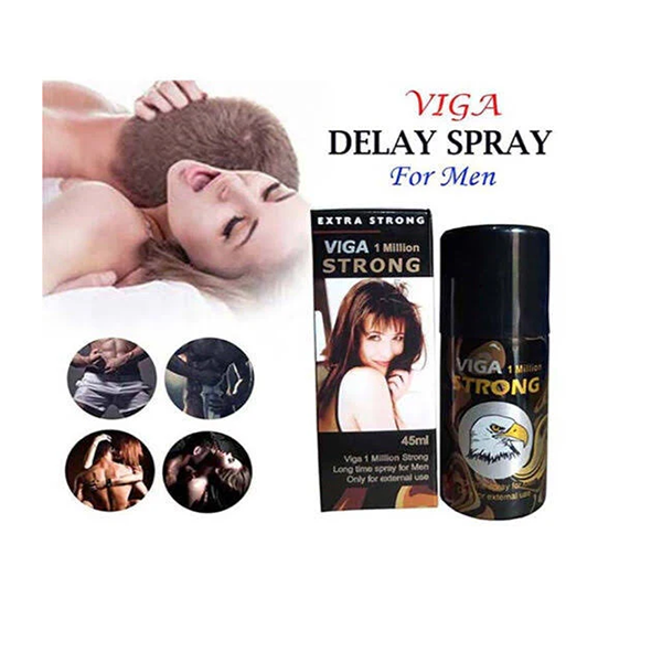 Super Viga 1 Million Strong Delay Spray For Men With Vitamin E - 45ml