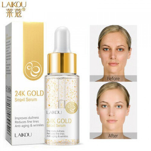 24k gold snail serum