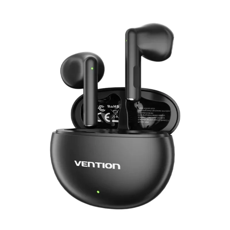 VENTION NBKB0 Elf E06 True Wireless Bluetooth Earbuds – Black