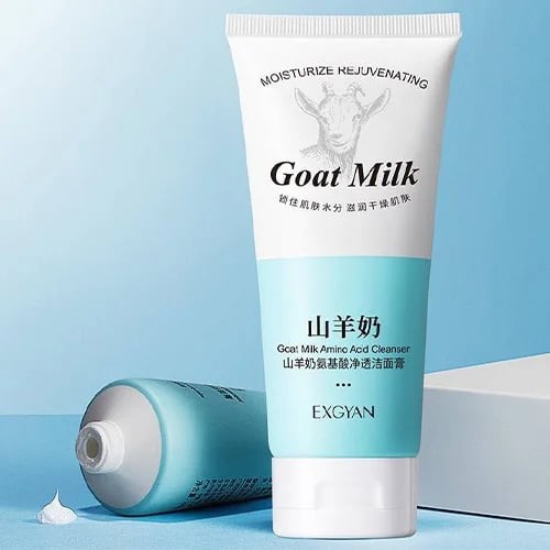 Goat Milk Amino Acid Cleansing Facial Cleanser Moisturizing Oil Control Amino Acid Cleansing Skin Care