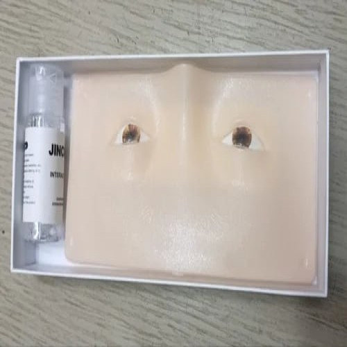 White (Base) Women Jinchiniao Silicone Makeup Practice Board