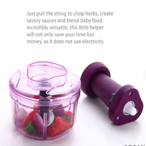 Push & Chop chopper 2 in 1