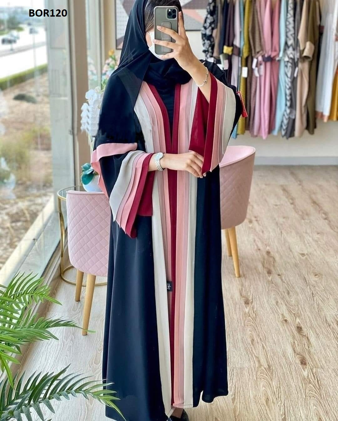 Rongdhonu borka with adjusted koti