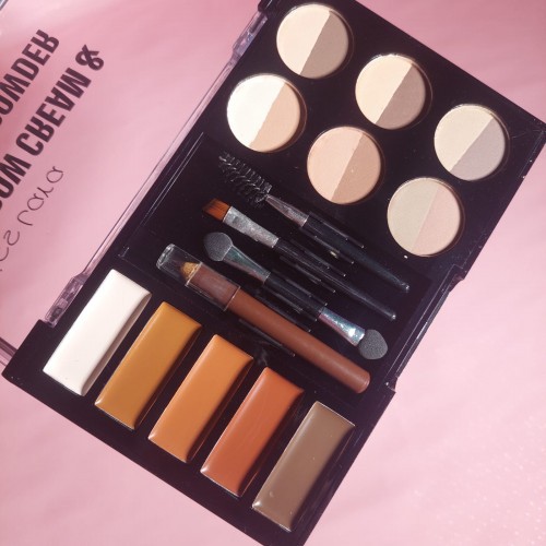 Miss Lara Powder & Cream Eyebrow Kit price in bangladesh