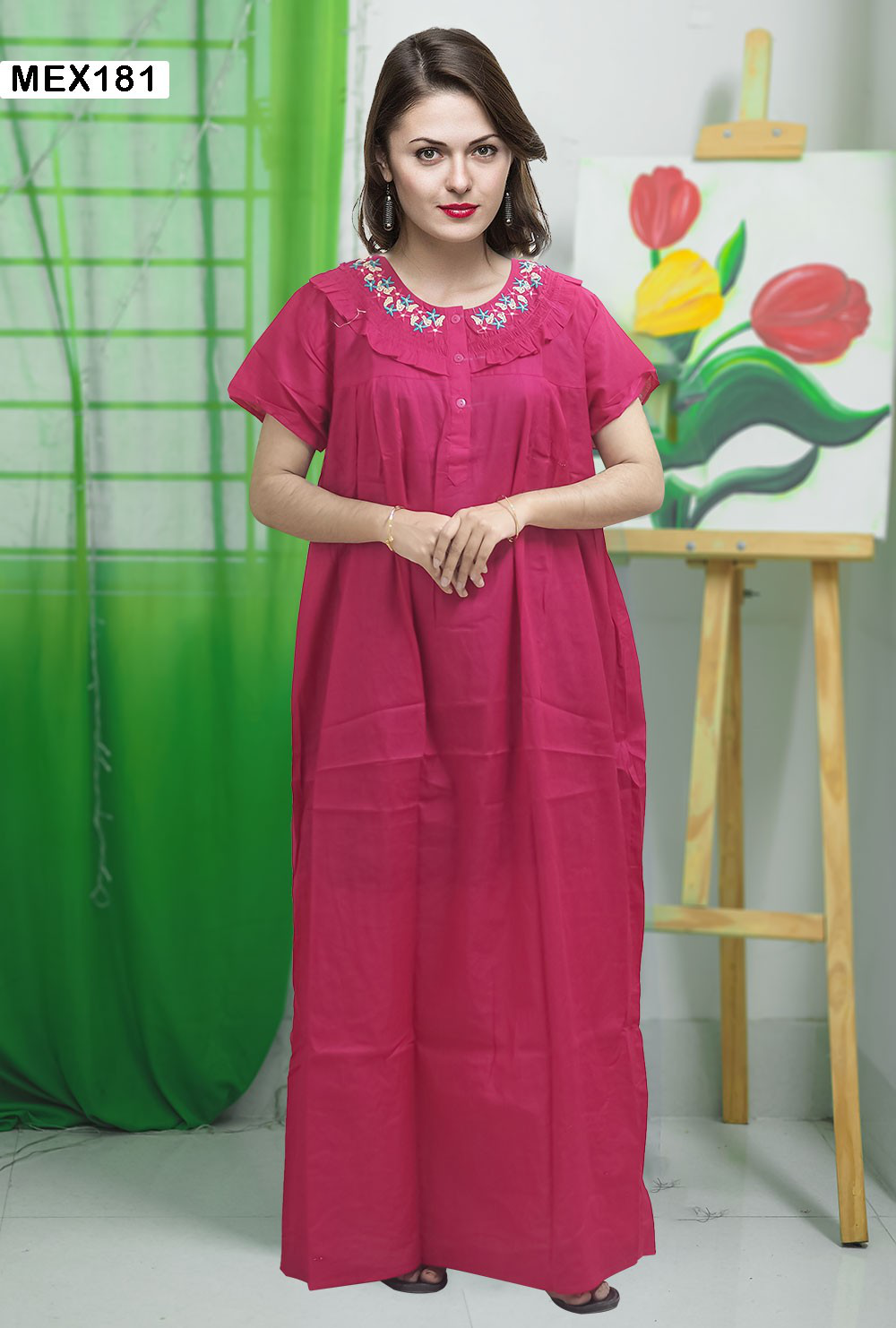 Cotton Maxi Best Qualityfull Good Stitching for Women