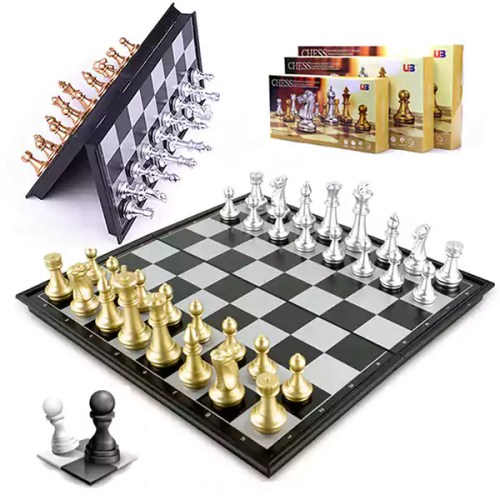 Chess Board - Magnetic & Folding-4812-A (32Cm)