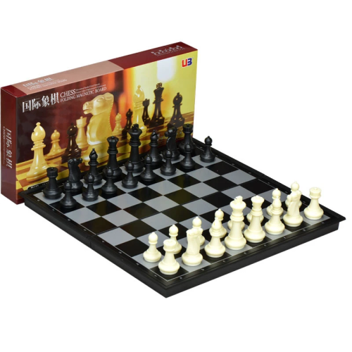 High-Quality Tournament Magnetic Travel Chess Set Tournament set 4912-A Notation large size 14