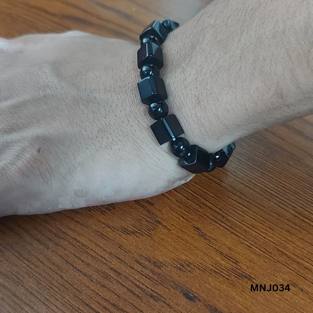 Stone Beaded Men's Bracelet