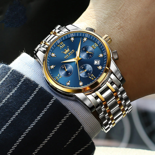 Olevs 2858 – Gold Blue