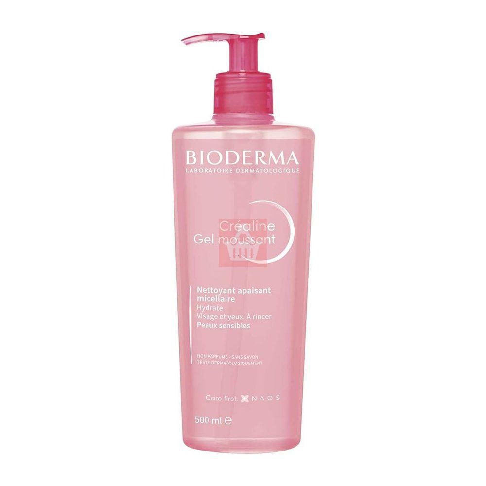 Bioderma Crealine Gel Moussant Foaming Gel 500ml | France