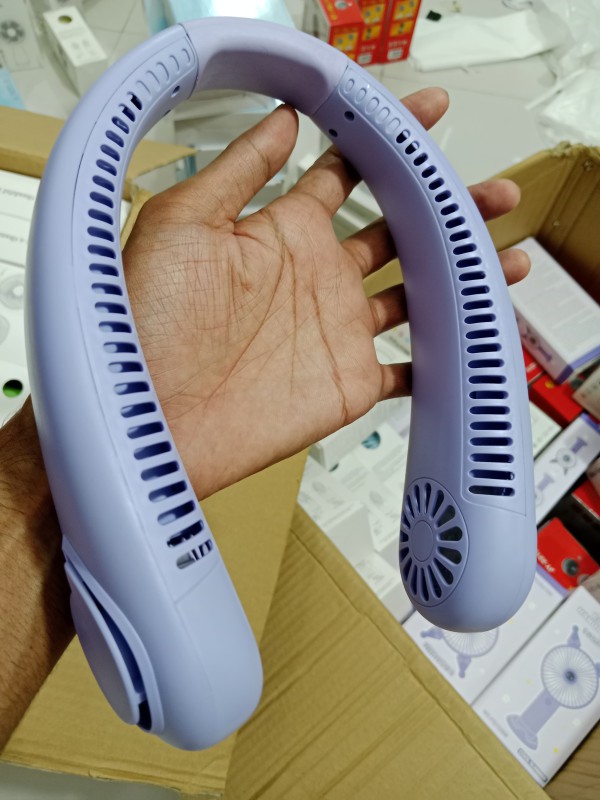 Bladeless Neck Cooler fan (2)
