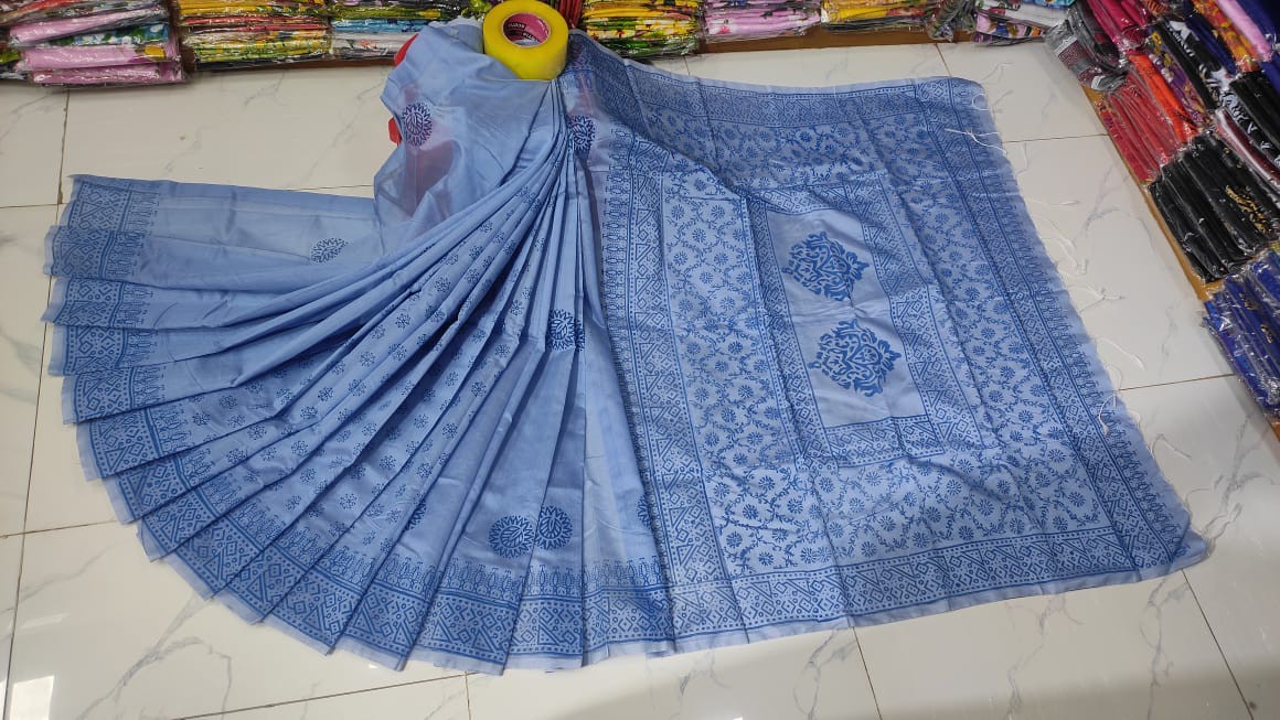 Embroidered Dupion Silk Saree