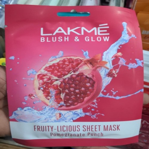 lakme pomegranate sheet mask price