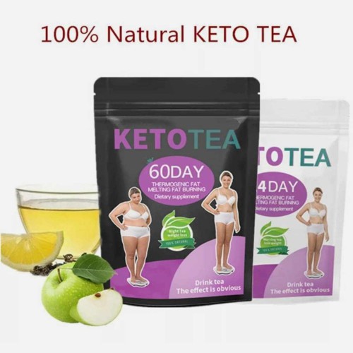 KETO TEA 60 day Detox Colon Cleanse Fat Burn Weight Loss Tea
