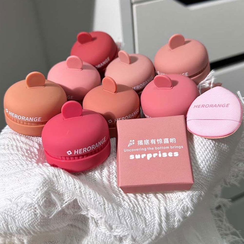 Herorange Sandwich Mousse Powder Blusher - Set 1-8 Available