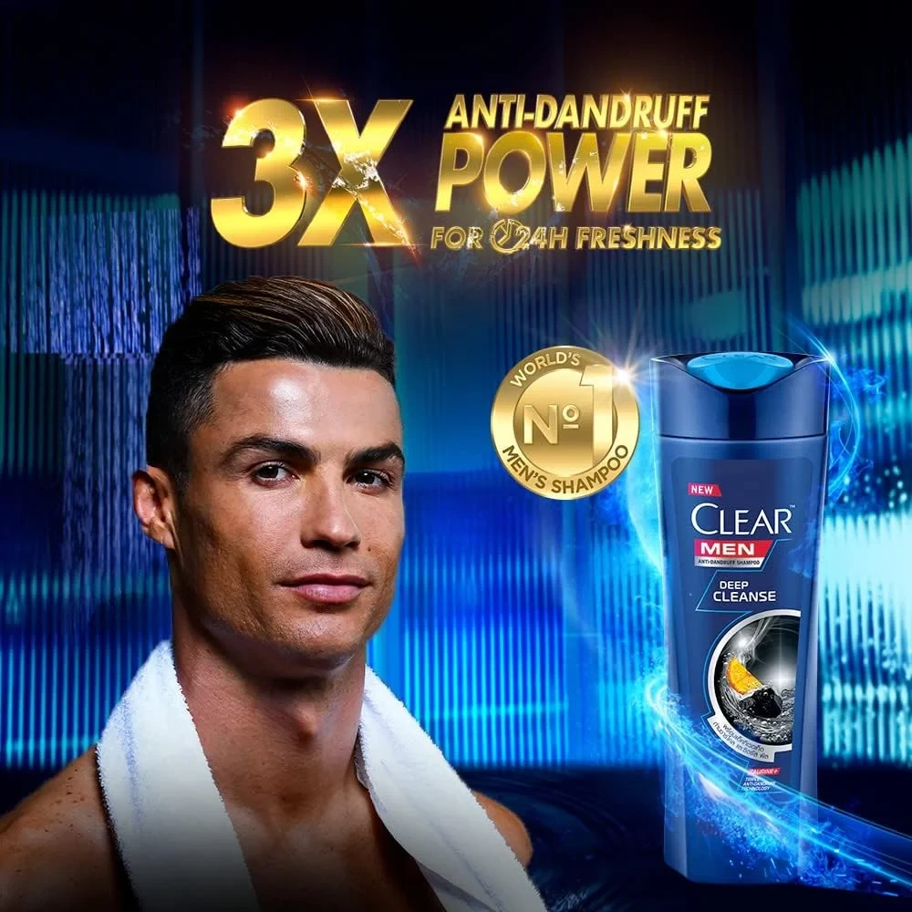 Clear Men Anti-Dandruff Deep Cleanse Shampoo 315ml