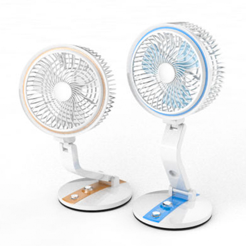 LR 2018 Rechargeable Fan With LED Light
