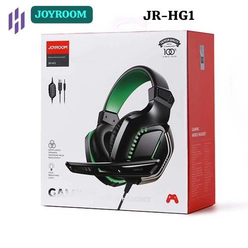 JOYROOM JR-HG1 Dual Plug Wired Gaming Headset
