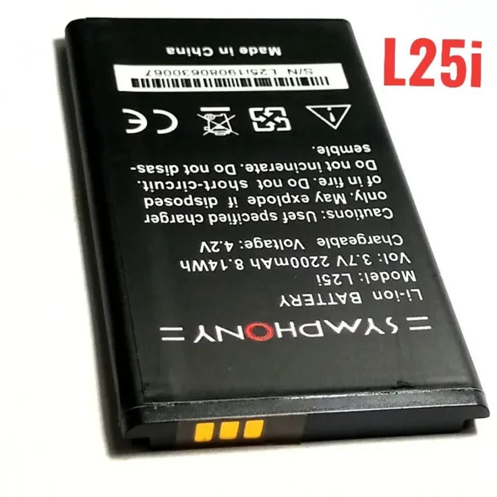 symphony l25i battery