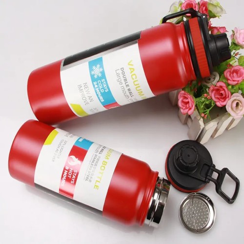 Stainless Steel Vacuum Water Bottle Hot & Cold Thermos Flask 800ml