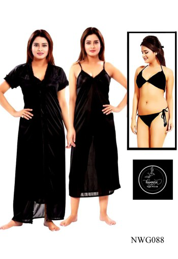 Stylish 4 part Nighty (3)