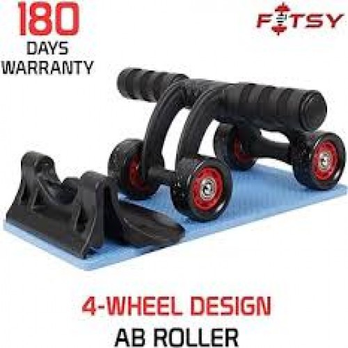 Ab Roller Ab Wheel Fitness Equipment 4 Wheels Innovative Ergonomic Abdominal Roller for Abs Legs Arms Training